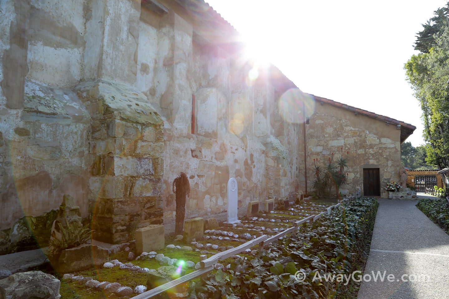 Father Junipero Serra burial site Carmel Mission