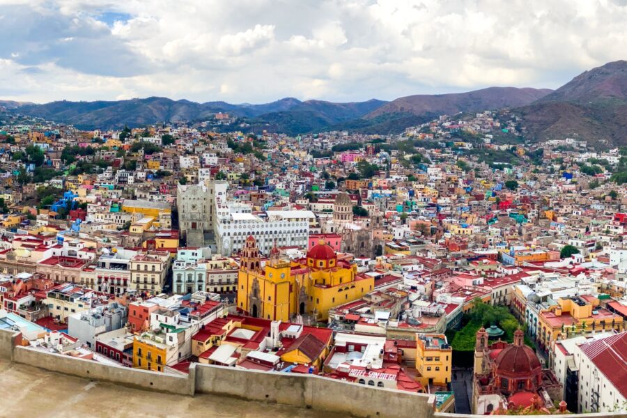 Guanajuato Mexico from Pipila mirador